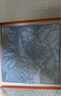愛(ài)馬仕（HERMES）新款女士斜紋真絲方巾優(yōu)雅時(shí)尚個(gè)性 熱帶叢林印花 送禮節日送禮 藍色H893991S-05 45*45cm 曬單實(shí)拍圖