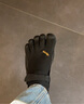 Vibram五指鞋 晨跑夜跑赤足鞋輕便透氣跑步鞋健身休閑運動鞋KSO 黑色（女款） 38 曬單實拍圖