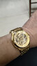 帝茲（DiziziD）龍年手表男士全自動(dòng)機械表生肖限定小金龍本命年男款新年送禮物 龍年限定丨鑲鉆刻度丨金龍機械表 曬單實(shí)拍圖
