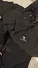 駱駝（CAMEL）戶(hù)外沖鋒衣三防防水登山服新男女三合一外套 A13CA31071H，幻影黑，男 羽絨內膽 羽絨 M 曬單實(shí)拍圖
