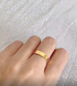 綻放愛(ài)黃金戒指金戒指足金999女結(jié)婚對(duì)戒素圈情侶圈戒純金男士硬金米字 其它克重咨詢：?jiǎn)闻牟话l(fā) 曬單實(shí)拍圖