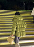 GARNUO泡芙龜背綠色短款羽絨服女2025冬季新款小個子90白鴨絨連帽面包服 綠色 S 【80-120斤】 曬單實拍圖