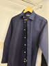 杉杉【牛津紡磨毛】襯衫男長(cháng)袖純棉休閑商務(wù)易打理襯衣 淺藍色 40 曬單實(shí)拍圖
