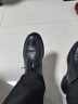 ECCO愛步正裝皮鞋男鞋 新款品英倫風時尚百搭高幫鞋 都市倫敦525714 01001 40 曬單實拍圖