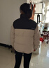 波司登反季冬季羽絨服楊紫同款男女情侶款短款立領(lǐng)新國標(biāo)90絨外套 曬單實(shí)拍圖