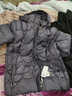 愛(ài)麥依媽媽冬裝加絨加厚服中長(cháng)款外套中老年加厚保暖棉襖 大毛領(lǐng)/黑色 (加棉)加絨 XL (建議90-110斤) 曬單實(shí)拍圖