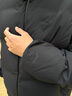 李寧防潑水短羽絨服男秋冬季防風(fēng)透濕寬松百搭撞色80%鴨絨立領(lǐng)外套 黑色-6 L 曬單實(shí)拍圖
