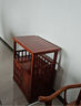 三匠名居紅木家具非洲花梨（學(xué)名：刺猬紫檀）餐邊柜實(shí)木角柜儲物柜新中式茶水柜備餐置物柜茶葉柜 長(cháng)108*寬42*高82cm 曬單實(shí)拍圖