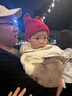 童泰（TONGTAI）寶寶外套秋冬嬰兒衣服兒童休閑外出珊瑚絨連帽上衣男女童秋裝 棕色 90 cm 曬單實(shí)拍圖