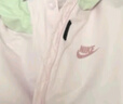 NIKE耐克童裝女童中長(cháng)款保暖棉服冬季新款大口袋兒童連帽外套 曬單實(shí)拍圖