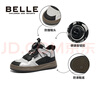 百麗（Belle）童鞋男童運動(dòng)鞋春秋新款女童兒童鞋戶(hù)外登山徒步軟底防滑高幫板鞋 BL4355粉色 37 適合腳長(cháng)22.4cm 曬單實(shí)拍圖