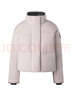 加拿大鵝（Canada Goose）Grandview 女士黑標(biāo)短款羽絨服外套大鵝羽絨服 2266WB 856 柔光粉 S 曬單實(shí)拍圖