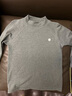 nest designs寶寶家居服兒童套裝冬季天竹絨純色長(cháng)袖打底衫長(cháng)褲睡衣男女寶寶 炭筆灰-長(cháng)褲 （秋冬厚款） 90 cm（建議身高80-92cm） 曬單實(shí)拍圖