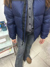 北面【斷碼清貨JD物流】TNF北面美版1996羽絨服女款700蓬 NF0A3XEO女款-92A-海軍藍/黑色 M 曬單實(shí)拍圖