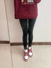 NIKE耐克男鞋女鞋AJ1情侶鞋Air Jordan 1低幫新年紅白休閑籃球運(yùn)動鞋 新年款白紅 42 【男款】 曬單實拍圖