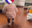 戴維貝拉（DAVE＆BELLA）冬季新款三防女童羽絨服白鴨絨兒童外套洋氣女寶寶上衣小童衣服 粉色【現(xiàn)貨】 90 cm（建議身高80-90cm） 曬單實拍圖