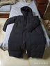 波司登（BOSIDENG）羽絨服男女同款情侶裝長(cháng)款連帽新國標90絨商場(chǎng)同款外套 【店長(cháng)推薦】黑色8056 S 160/84A 體重約120-140斤 曬單實(shí)拍圖