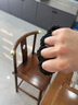 際華 3565指虎防狼防身用品破窗器四指手撐子加厚大號(hào)高硬度指虎 惡靈指虎-黑色【加厚款-黑繩】 曬單實(shí)拍圖