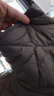 陌飄2025棉衣男輕薄秋冬季打底小棉襖羽絨棉內膽穿中袖保暖棉服中老年 深灰色 2XL136-150斤 曬單實(shí)拍圖