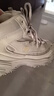 斯凱奇（Skechers）2022秋季高幫鞋女厚底松糕保暖舒適百搭167569 NAT自然色 36  曬單實(shí)拍圖