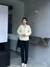 波司登（BOSIDENG）25年新款輕薄羽絨服女短款90絨三防輕便內(nèi)膽葫蘆紋外套B250131012 秘釉色7475 M 165/88A 體重約110-120斤 曬單實拍圖