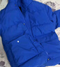 雪中飛新款冬季男童保暖冬裝女童面包羽絨服中大童外套兒童羽絨服 藍色 140 曬單實拍圖