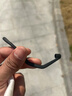 適用于通用無線藍(lán)牙耳機(jī)防丟防掉適用華為漫步掛耳4e運(yùn)動(dòng)freebuds3漫步者耳機(jī)配件掛鉤 黑色單耳1個(gè)裝 曬單實(shí)拍圖