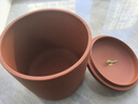 ABDT紫砂茶葉罐大碼號(hào)普洱茶桶密封醒茶器陶瓷家用缸七子餅儲(chǔ)存罐 清水泥直筒光罐 7餅 曬單實(shí)拍圖