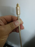 秋葉原（CHOSEAL） 數字光纖音頻線(xiàn) 電視投影儀接功放機頂盒家庭影院音頻線(xiàn) spdif音響連接線(xiàn) 金色 1米 曬單實(shí)拍圖