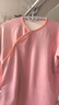 金闌亭易穿脫護理服癱瘓臥床失禁老人半背衣服老人春秋睡衣紙尿褲防尿濕 粉色（防尿濕半背衣） M 曬單實(shí)拍圖
