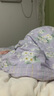 TEENIE WEENIE小熊棉刺繡睡衣女2025春秋季新款小翻領(lǐng)情侶家居服套裝 丁香紫 M 曬單實(shí)拍圖