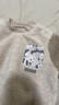 戴維貝拉（DAVE＆BELLA）男童毛絨衛(wèi)衣冬季新款休閑兒童衣服男寶寶套頭衫小童上衣童裝 杏色【現(xiàn)貨】 100 cm（建議身高90-100cm） 曬單實(shí)拍圖
