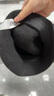 無(wú)印良品（MUJI） 羊毛 麥爾登呢 貝雷帽 女帽子 秋冬 DBE40A4A 黑色 57-59cm 曬單實(shí)拍圖