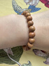 格諾曼恩泰山老桃木手串男士護身符朱砂生肖本命佛手鏈轉運佛珠飾品 生肖蛇手串 珠徑14mm 曬單實(shí)拍圖