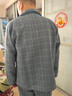 俞兆林睡衣男士加厚棉質(zhì)長(cháng)袖家居服秋冬款薄款夾棉空氣棉夾層 5547 L [建議體重120-140斤] 曬單實(shí)拍圖