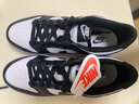 耐克（NIKE）官方DUNK LOW大童運(yùn)動(dòng)童鞋復(fù)古板鞋熊貓配色CW1590 100白色/黑/白色 37.5 曬單實(shí)拍圖