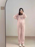 媽媽本色孕婦套裝時尚洋氣時髦粉色連帽上衣衛(wèi)衣休閑兩件套2025新款春秋女 杏色套裝 M 曬單實拍圖