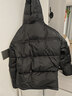 拓路者（Pioneer Camp）羽絨服冬季新款90絨700蓬連帽防風(fēng)保暖羽絨外套男加厚面包服男士 黑色-男 XL 曬單實拍圖