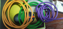 威迅（VENTION）工業(yè)級(jí)超六類Profinet  EtherCAT網(wǎng)線 雙屏蔽高柔性拖鏈 工程布線散線箱線PLC通訊網(wǎng)線 超六類雙屏蔽八芯高柔網(wǎng)線 紫色I(xiàn)HKV 1m 曬單實(shí)拍圖
