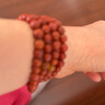 語(yǔ)唐保山南紅手串鐵皮包漿108顆佛珠南紅瑪瑙項鏈原礦收藏級 收藏級5mm 曬單實(shí)拍圖