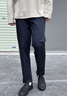TOMMY HILFIGER【輕薄感】25秋冬男免燙易打理色丁直筒西褲長褲休閑褲38911 藏青色DW5 -直筒版-正常拍 31 (2.4尺) 曬單實拍圖