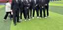 羅蒙（ROMON）定制新郎西服套裝男士商務(wù)職業(yè)正裝結(jié)婚禮服休閑英倫風(fēng)修身西裝男 兩件套-黑色西服+西褲 (送胸針+口袋巾) XL 碼(適合125-135斤) 曬單實(shí)拍圖
