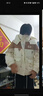 BJORN MOAN高品質(zhì)白鴨絨羽絨服愛心短外套2025冬新款連帽小個子大碼寬松保暖 米白色 L (111-125斤) 曬單實(shí)拍圖