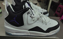 耐克（NIKE）Air Jordan Courtside 23 AJ23 中高幫AJ男女經(jīng)典氣墊緩震籃球鞋 AR1002-104白黑女子 36.5 曬單實(shí)拍圖