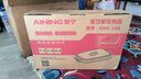 愛(ài)寧（AininG）烤魚(yú)鍋烤肉鍋多功能不粘鍋室內家用商用紙包魚(yú)可拆卸無(wú)煙電燒烤爐電火鍋分離式電烤盤(pán) ANK-166 米白色 曬單實(shí)拍圖