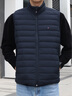TOMMY HILFIGER【防風(fēng)防潑水】秋冬男裝輕薄90鵝絨排骨羽絨馬甲背心外套 藏青色DW5 M （推薦：135-150斤） 曬單實(shí)拍圖