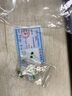 翠雅金樓和田玉耳飾女18K金鑲和田玉碧玉耳釘耳墜玉石耳環(huán) 生日節(jié)日送禮物 18K金鑲和田碧玉耳墜約8MM附證書 曬單實(shí)拍圖
