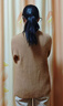 PORTS寶姿女裝 秋冬新品針織套頭衫LL9K464LXI001 深咖哩褐 S 曬單實(shí)拍圖