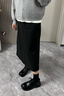 ZHR樂(lè )福鞋女春秋厚底百搭皮鞋女學(xué)院風(fēng)減齡英倫單鞋子女JF133黑色37 曬單實(shí)拍圖