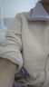 芬騰睡衣女空氣棉夾層翻長(cháng)袖開(kāi)衫家居服套裝 曬單實(shí)拍圖